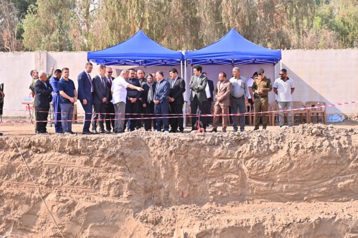 قەزای خەبات... پارێزگاری هەولێر، پڕۆژەی دانانی وێستگەی سیستمی ئاودانی دارستانی قەزاکەی بەسەر کردەوە
