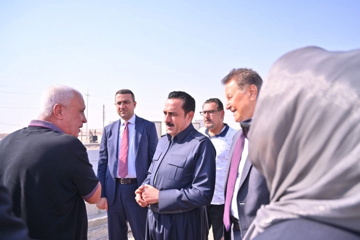 پارێزگاری هەولێر، پڕۆژەی قیڕتاوکردنی شەقامی ( هەولێر - خەبات )ـی بەسەرکردەوە