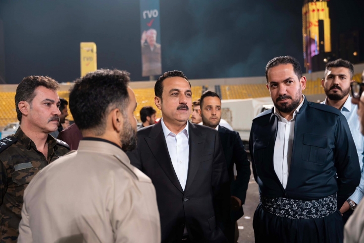 هەولێر … هەڵمەتی خاوێنکردنەوەی یاریگای نێودەوڵەتی شەهید فرەنسۆ هەریری بەرێوەچوو