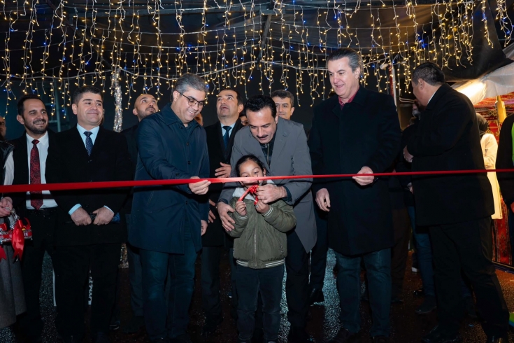 هەولێر …  کردنەوەی چوارەمین فیستیڤاڵی سەری ساڵی نوێ لە بەردەم پارکی شانەدەر