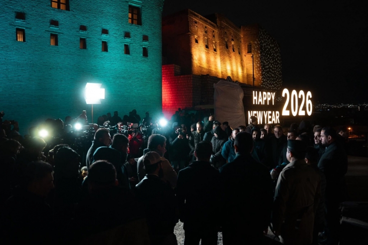 هەولێر   کەرنەڤاڵی ئەهەنگێران بە بۆنەی هاتنی سەری ساڵی زاینی 