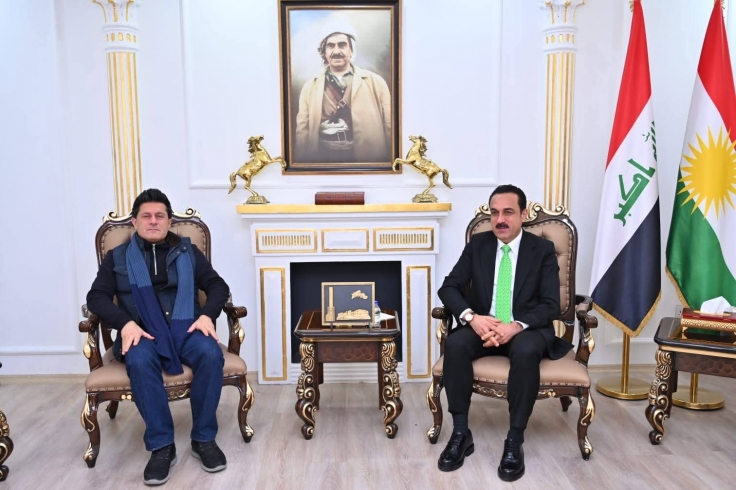 پارێزگارى هەولێر، پێشوازیى لە هونەرمەند 