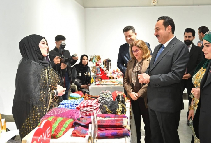 لە هەولێر.. پێشانگایەكی كاری دەستی بۆ هونەرمەندانی خاوەن پێداویستیی تایبەت كرایەوە