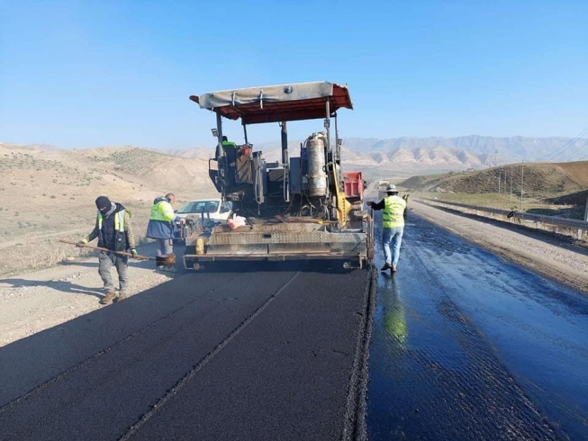 رێگای سەرەکی کەسنەزان - هەورازەنەفتە - چواریانی گۆمەسپان، قیرتاو دەکرێت