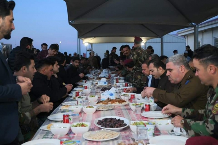 پارێزگاری هەولێر، بەربانگی لەگەڵ پێشمەرگە کردەوە