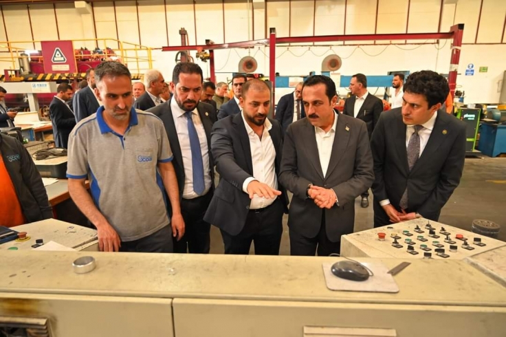 پارێزگاری هەولێر، کارگەی SIMSEK بۆ بەرهەمهێنانى ئەلەمنیۆمی بەسەرکردەوە