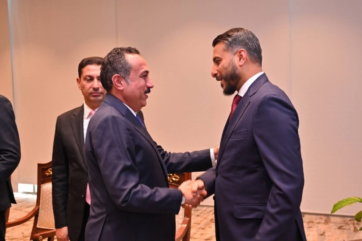 Erbil Governor and Najaf Governor Discuss Developing Relations