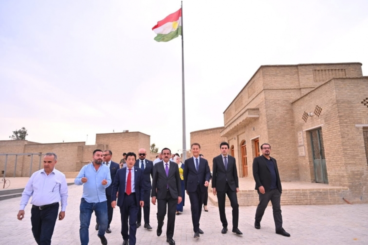 Erbil Governor and FAO Director-General Visit Erbil Citadel