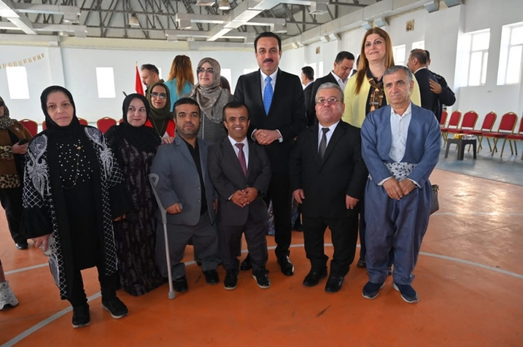  Erbil Governor Visits Disability Association on International Day for Persons with Disabilities