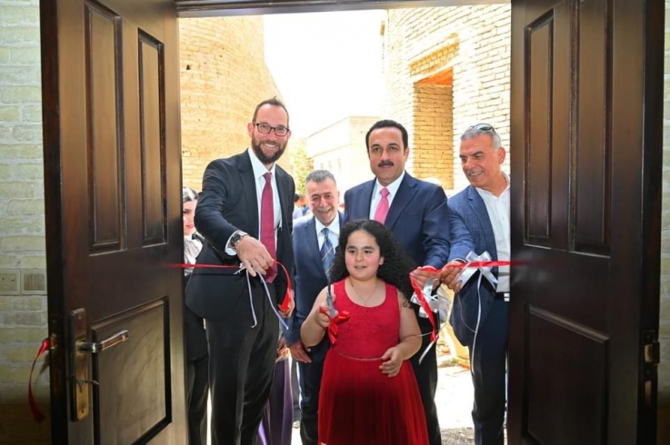 The Governor of Erbil and the US Consul to Erbil inaugurate the Erbil Citadel Induction Center for Children