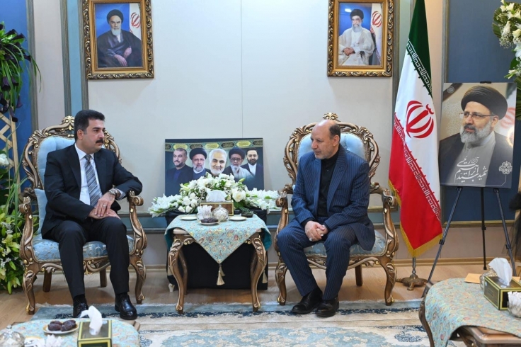 Erbil Governorate Delegation Attends Funeral Ceremony at Iranian Consulate
