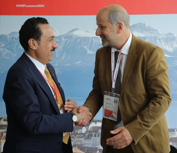 Lausanne... A meeting took place between the Governor of Erbil and the Mayor of Lausanne 