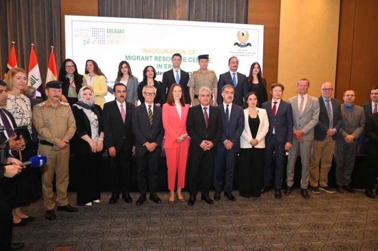 Erbil: Inauguration of the Migrant Resource Centre in the Kurdistan Region