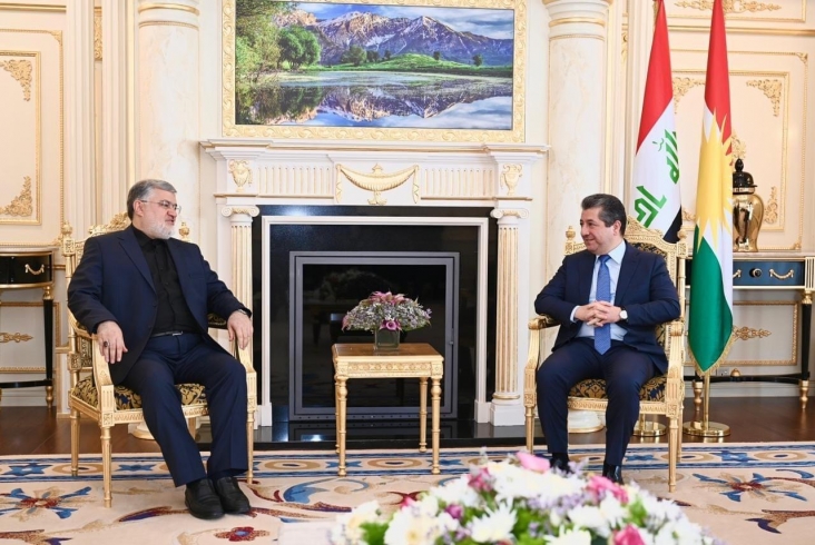 Prime Minister Masrour Barzani receives Iranian provincial delegation