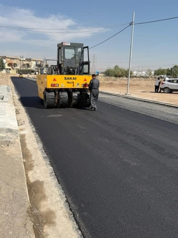 شاوێس ... قیرتاوكردنی چەند شەقامێك