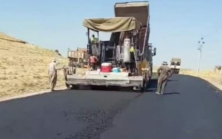 قیڕتاوکردنی رێگای سەرەکی باسکە کاریتە - قەندیل 