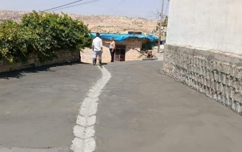 شەقڵاوە ... کۆنکریتکردنی شەقامی چەند گەڕەکێک 