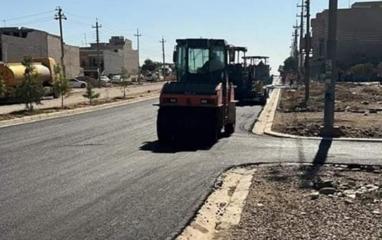 قیڕتاوکردن و چاککردنەوەی شەقام بەردەوامە
