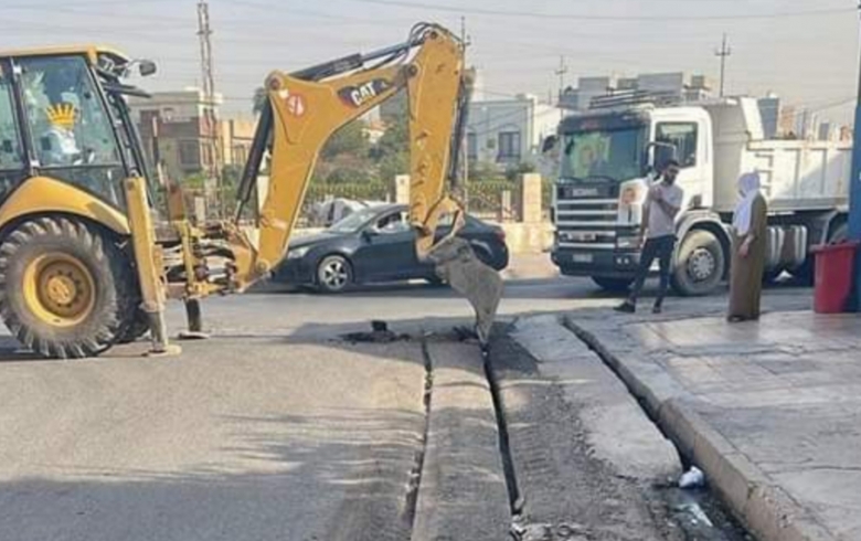 پرۆژەیەکی دانان و گۆڕینی تۆڕی ئاو جێبەجێ دەکرێت 