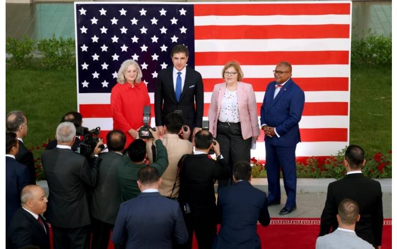  The President of the Kurdistan Region attends the American National Day celebrations