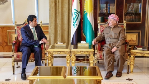 الرئيس بارزاني يستقبل قنصل الكويت في أربيل