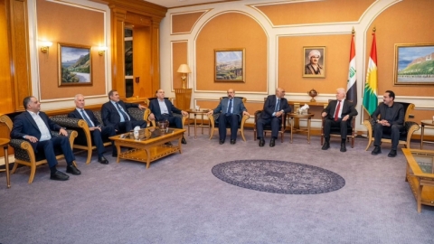 وفدٌ رفيع المستوى من حزب الدعوة يصل أربيل