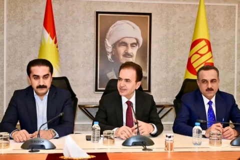 هەولێر …. کۆبوونەوە لەگەڵ بەرپرسانی یەکە ئیدارییەکان و ئۆرگانە حزبییەکان