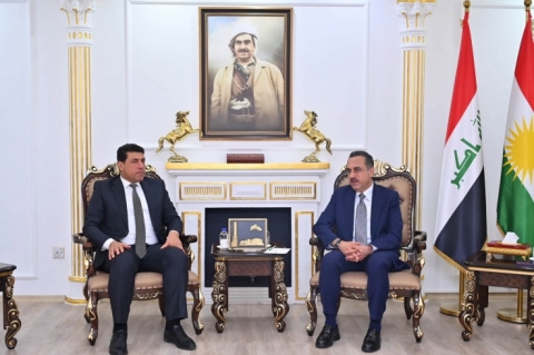 محافظ أربيل يستقبل مدير ممثلية وزارة التربية الاتحادية في أربيل