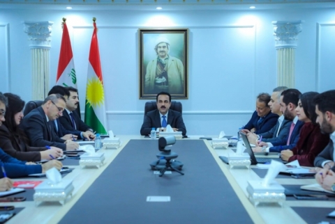 The governor of Erbil chaired a meeting of the Municipalities