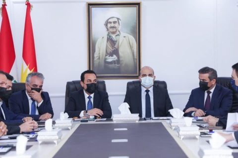 لەدیوانى پارێزگا، کۆبوونەوەیەکى تایبەت بە لافاوەکەى هەولێر ئەنجامدرا