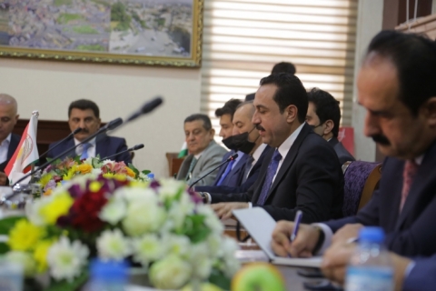 پارێزگاری هەولێر، له‌گه‌ڵ ژووری بازرگانی و پیشەسازیی هەولێر كۆبۆوه‌