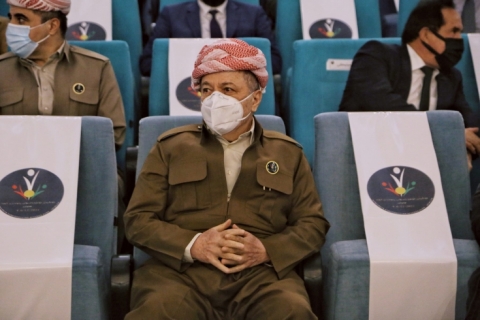 به‌ ئاماده‌بوونی سه‌رۆك بارزانی، له‌ هه‌ولێر كۆنگره‌ی كۆنفیدراسیۆنی ڕه‌وه‌ندی كورد  ده‌ستی پێكرد
