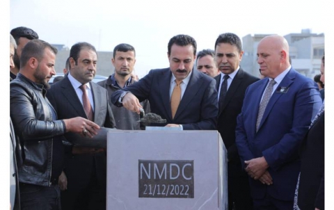 Erbil: Laying the foundation stone of the Emergency Nursing and Midwifery Center project