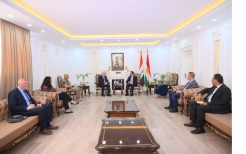 محافظ اربيل يستقبل السفير الفنلندي لدى العراق