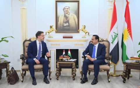 محافظ اربيل يستقبل نائب سفير السويدي لدى العراق