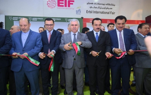 بحضور محافظ اربيل.. افتتاح معرض الدولي للمنتجات الزراعية 