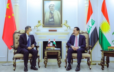 The Consul General of the People’s Republic of China in Erbil bid farewell to the Governor of Erbil