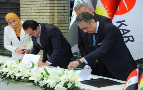 A memorandum of understanding was signed for the repair and renovation of the main street of Erbil Citadel