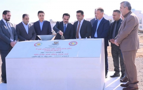 اربيل..وضع حجر الأساس لمركز صحي في حي فرمانبران