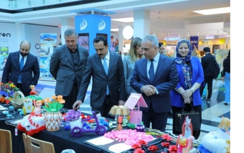 اربيل.. معرض لدعم الاعمال اليدوية للاطفال والشباب الموهوبين 