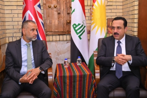 Erbil Governor Welcomes British Ambassador to Iraq at Historic Machko Cafe