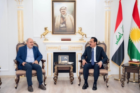محافظ أربيل يستقبل وفدا من منظمة العمل الدولية 