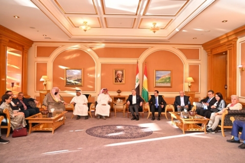 وصول وفد رفيع من سفراء الدول لدى العراق إلى أربيل