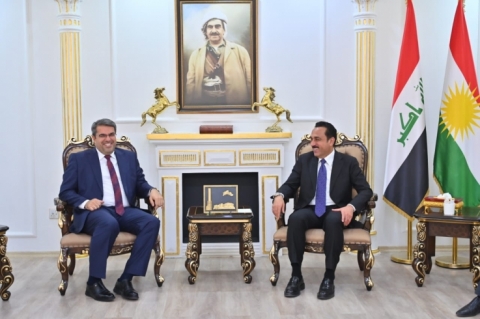 محافظ أربيل يستقبل وفدًا من أمانة بغداد