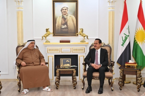 محافظ أربيل يستقبل وفدًا من رجال الأعمال والمستثمرين الإماراتيين