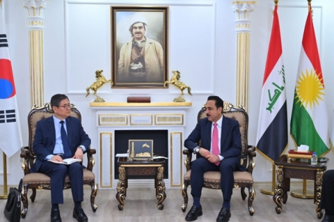 محافظ أربيل يستقبل القنصل العام لكوريا الجنوبية