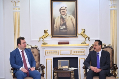 محافظ أربيل يستقبل القنصل التركي في اربيل