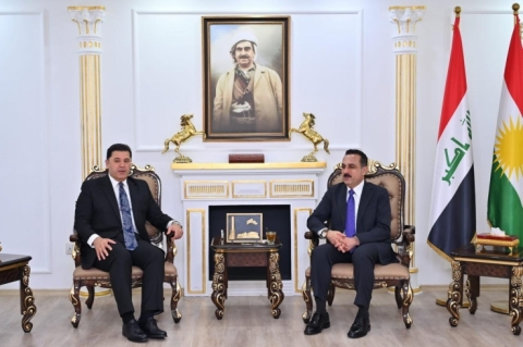 محافظ أربيل يبحث مع منسق التوصيات الدولية في حكومة الإقليم أوضاع حقوق الإنسان
