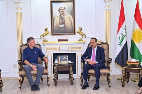 محافظ أربيل يستقبل وفداً كنسياً من الولايات المتحدة وأربيل ويؤكد: التعايش الديني ركيزة راسخة في كوردستان