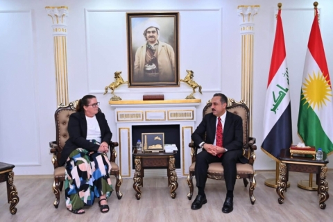 محافظ أربيل يستقبل مسؤول مكتب منظمة اليونيسف في إقليم كوردستان